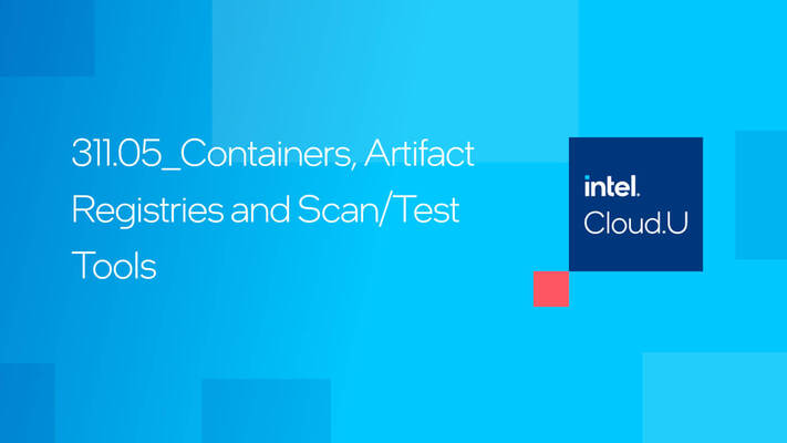 Chapter 1:Containers, Artifact Registries and Scan/Test Tools