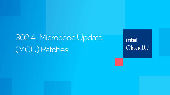 Chapter 1:Microcode Update (MCU) Patches