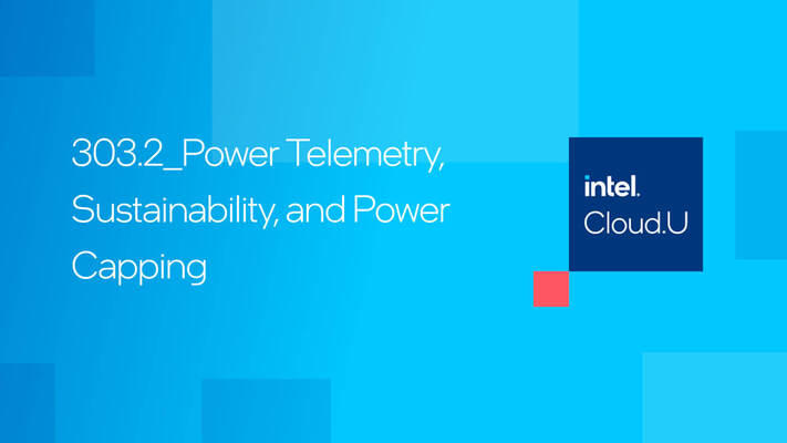Chapter 1:Power Telemetry, Sustainability, and Power Capping