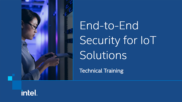 Chapter 1: End to End Security for IOT Solutions