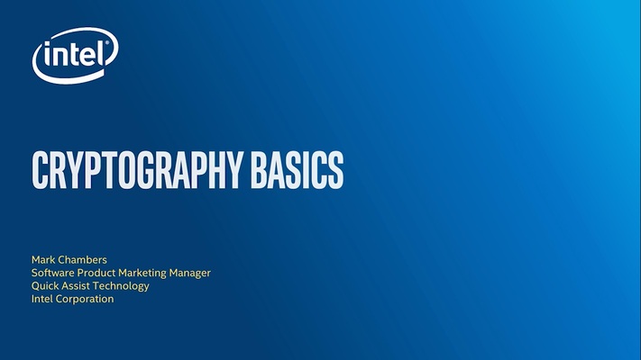 Chapter 1: Cryptography Basics