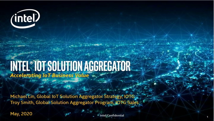 Chapter 1: Intel® IOT Solution Aggregator: Accelerating IoT Business Value