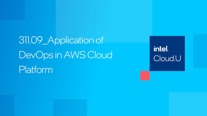 Chapter 1:Application of DevOps in the AWS* Cloud Platform