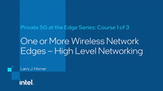 One or More Wireless Network Edges – High Level Networking